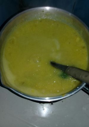 Foto resep Bubur jagung tanpa santan