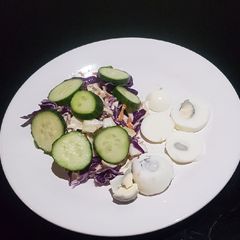 A picture of Mixed cabbage slaw.