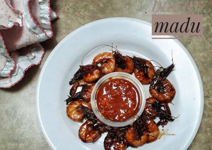 Udang bakar madu