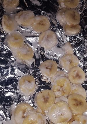 A picture of Frozen banana snack.