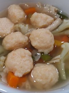 Foto resep Sup bakso udang mpasi 1+