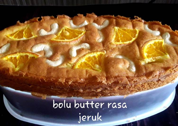 Kiat-kiat memasak Bolu butter jeruk enak