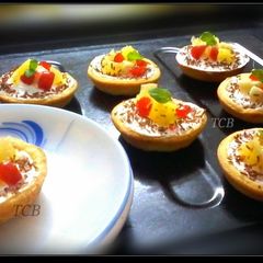 A picture of # ডিনার                                                                  মিনি ফ্রুট টার্ট.