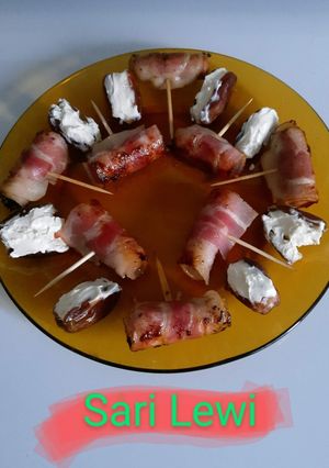 Una foto de Aperitivos dulces y salados (receta caliente y fría de 4 ingredientes)
