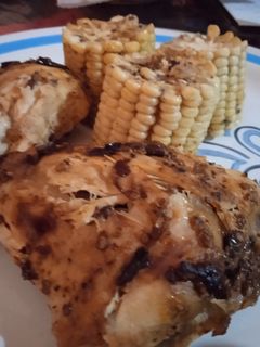 Una foto de Pollo jugoso en olla eléctrica