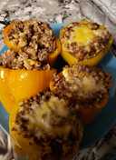 Holmstead Cookin': Stuffed Peppers