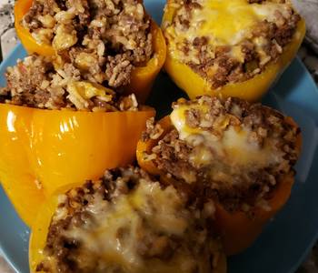 Easy Recipe Holmstead Cookin Stuffed Peppers Delicious