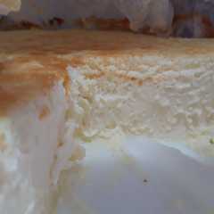 Una foto de Tarta de queso estilo la viña
