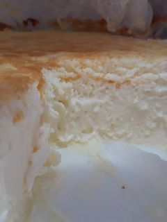 Una foto de Tarta de queso estilo la viña