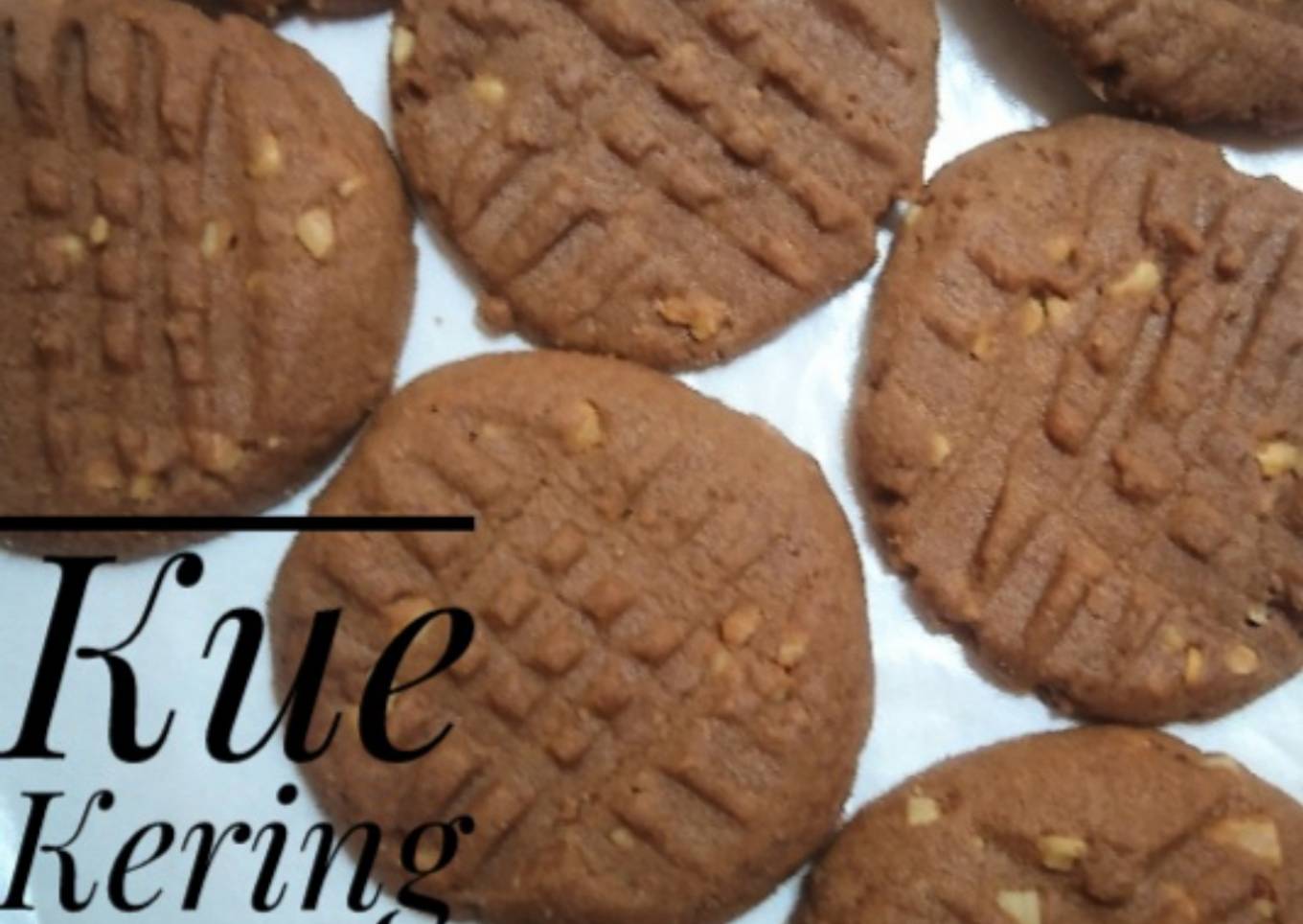 Kue Kering Coklat Kacang