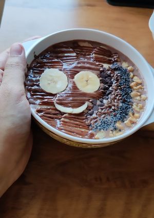 A picture of Nutella Banana Smoothie.