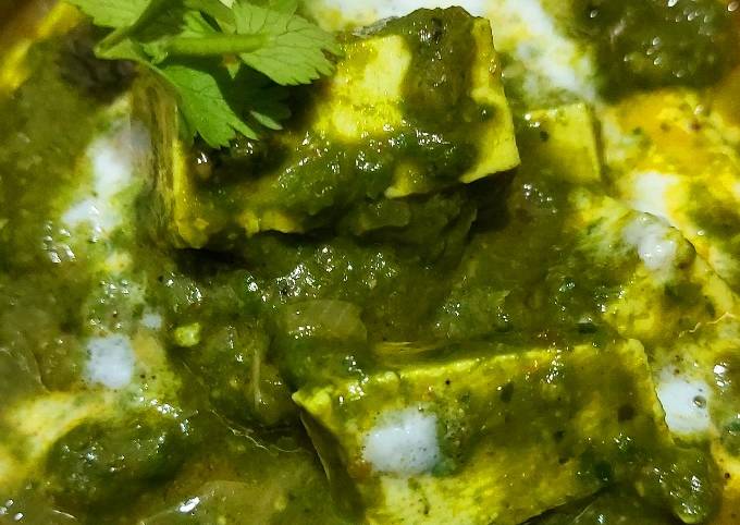 Palak paneer