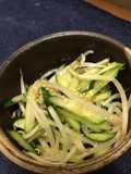 Salad Namul Tauge dan Timun Sederhana