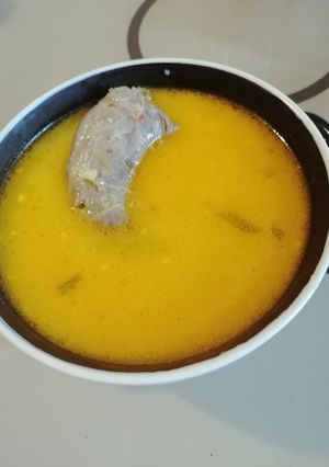 O poză a rețetei Ciorbă de rață cu smântâna.