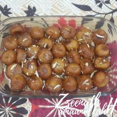 A picture of Milk Powder Gulab Jamuns.