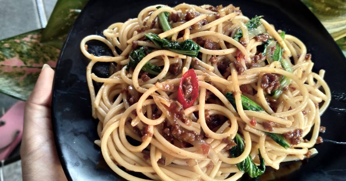 4 resep spaghetti ayam sayur enak dan mudah Cookpad