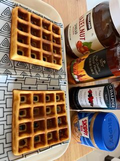 DIY手作甜點-格子鬆餅 的食譜成品照片