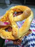 Pretzel de Queijo com alho