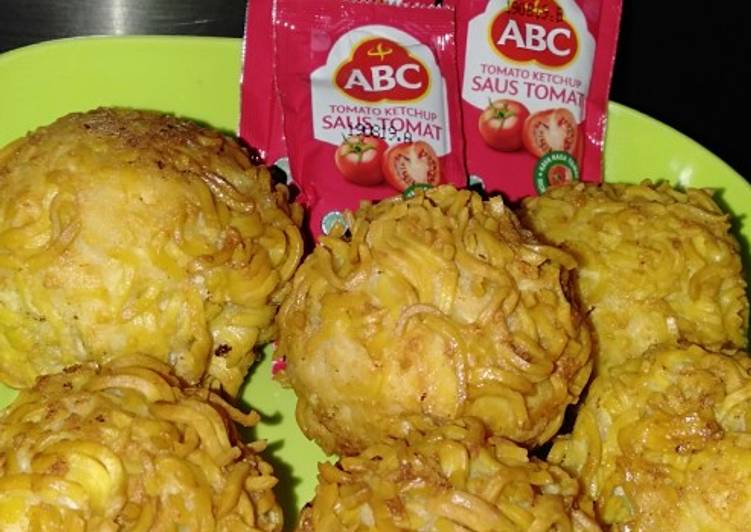 Tahu rambutan isi pentol