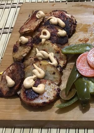 Una foto de Papas sazonadas