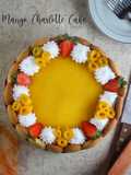 Mango Charlotte Cake (Mango Fromage Bavarian Cream)