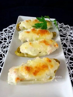 Una foto de Endivias gratinadas con bechamel
