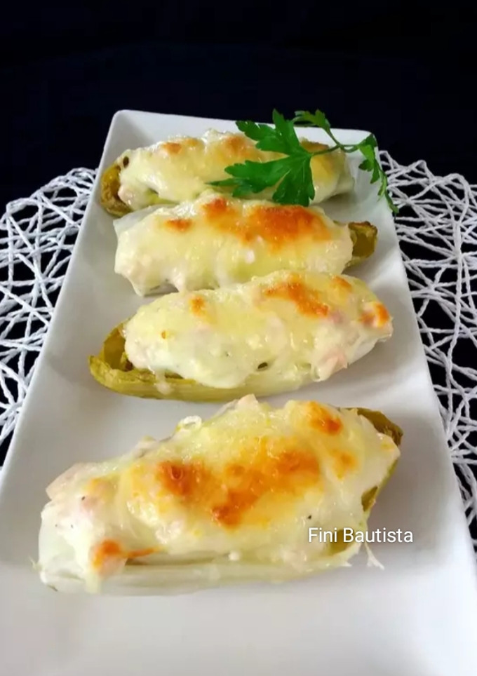 Una foto de Endivias gratinadas con bechamel