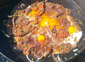 Una foto de Bifes patagonicos!