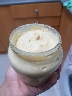 Una foto de Hummus casero con yogurt fácil