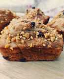 Mini banana bread senza zucchero