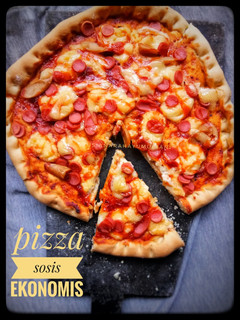 Foto resep Pizza sosis ekonomis