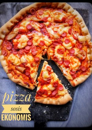 Foto resep Pizza sosis ekonomis
