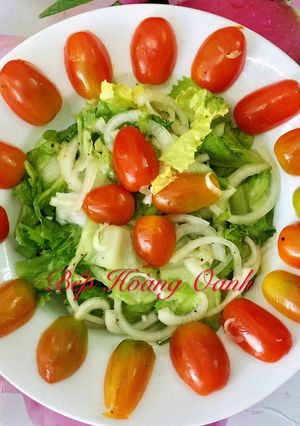 Hình của món Salad Trộn Chay.