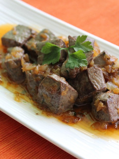Una foto de Hígado encebollado al estilo de mi madre