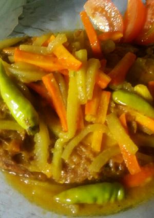 Foto resep Gurame acar kuning