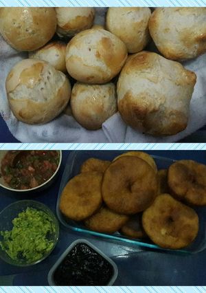 Una foto de Masa para: pan amasado,pan de ajo y sopaipillas sureñas