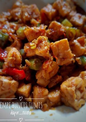 Foto resep Tempe Buncis Tumis
