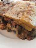 Pastelón o lasagna de plátanos maduros estilo Puerto Rico