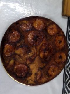Una foto de Tarta invertida de manzana