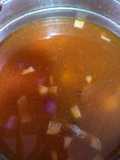 Sopa a la minuta