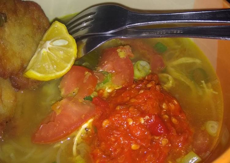 Resep: Soto Ayam Bening Dan Perkedel Kentang ekonomis untuk dijual