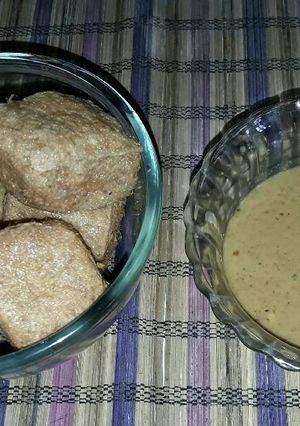 Foto resep Tahu topping jamur & ayam