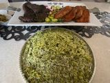 سبزی پلو