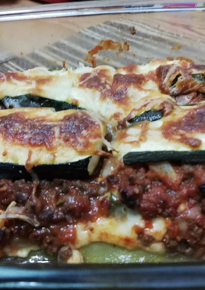 Una foto de Lasaña de Calabacín mmm