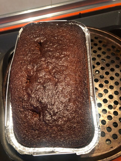 Una foto de Plum cake de chocolate