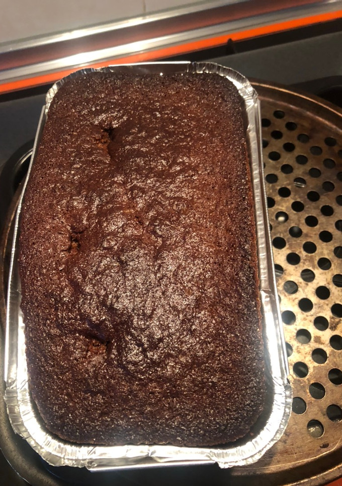 Una foto de Plum cake de chocolate