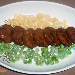 A picture of Corn&Peas Kabab.