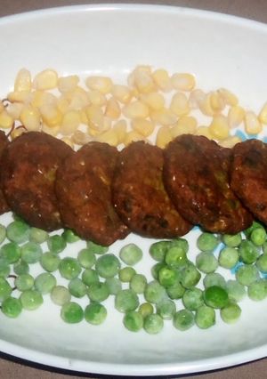 A picture of Corn&Peas Kabab.