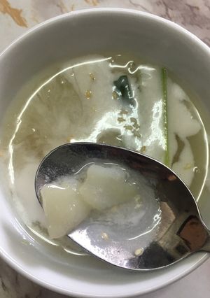 Hình của món Chè đậu ngự nước cốt dừa.