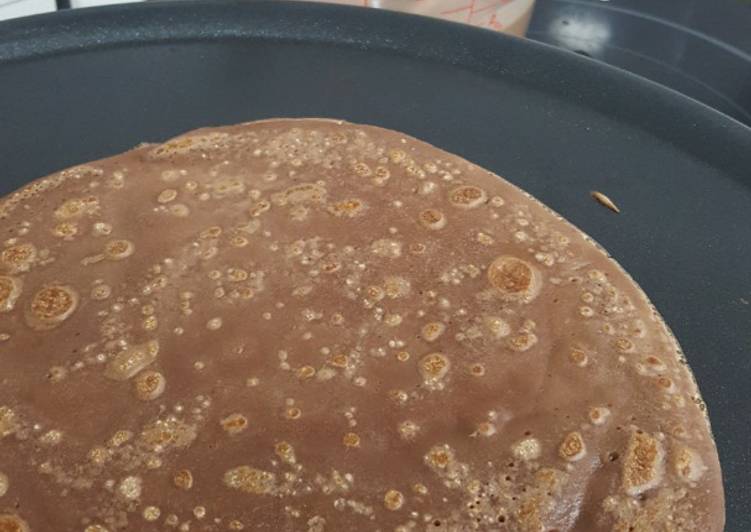 Crepes de chocolate